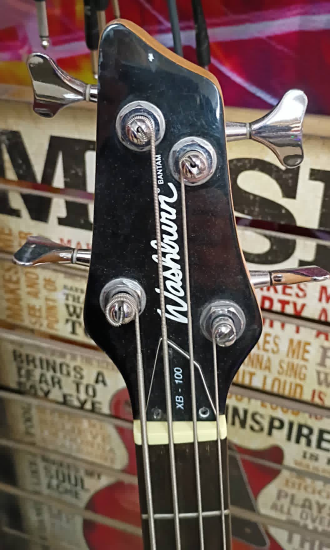 Washburn XB-100 Bass – Metallic Blue – Ready to Rock