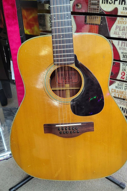 🎸 Vintage Yamaha F-230 12-String – Red Label Legend from Nippon Gakki w/ Baggs Pickup