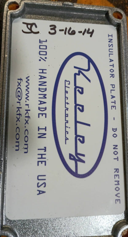 Keeley Compressor – 2014 – Clean, Classic Tone in a Box