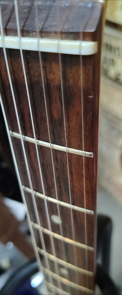 The Indigo Guild-caster – 70’s-Style Strat with Upgrades That Matter - Built from Parts. Made for Legends.