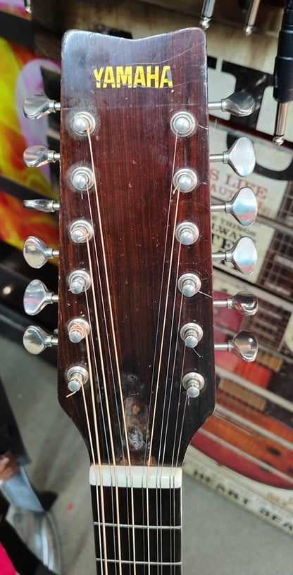 🎸 Vintage Yamaha F-230 12-String – Red Label Legend from Nippon Gakki w/ Baggs Pickup