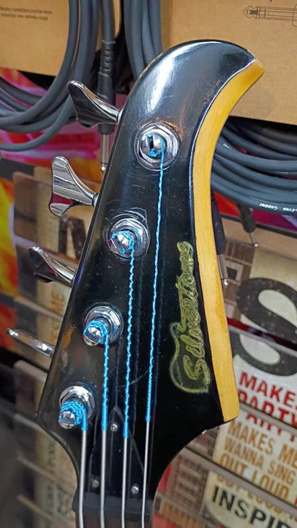 Midnight Blue Redemption: Silvertone J-Type Bass (Shockingly Good Edition)