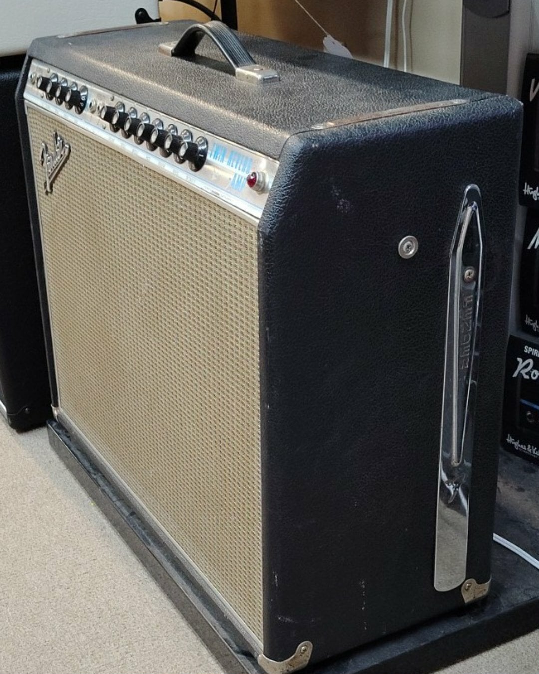 1968 Fender Twin Reverb “Drip-Edge” — Blackface Soul in Silverface Clothing