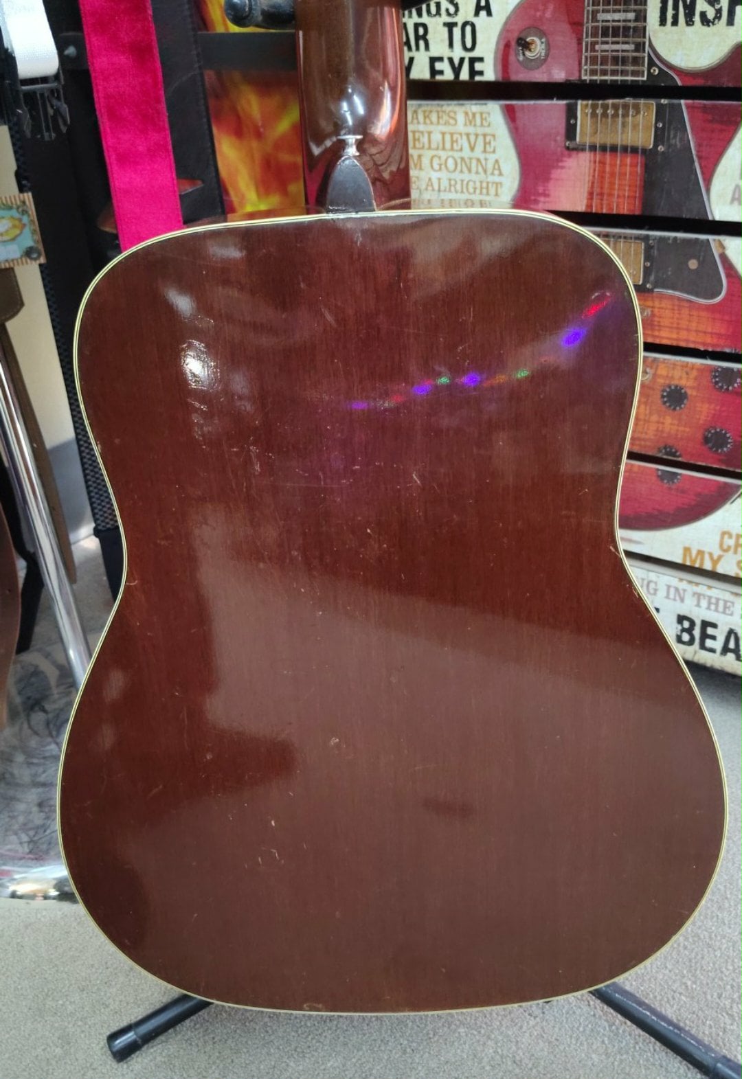 🎸 Vintage Yamaha F-230 12-String – Red Label Legend from Nippon Gakki w/ Baggs Pickup