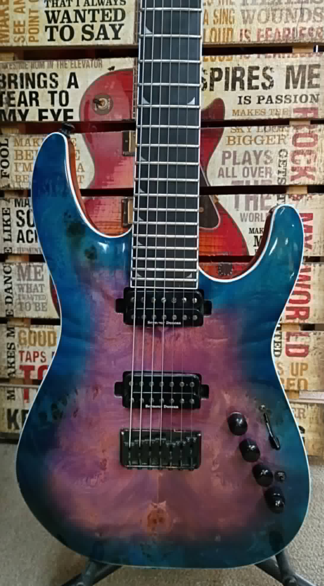 Jackson 7-String Pro Series Soloist SL7P HT MAH - 2020 - Killer Mods!