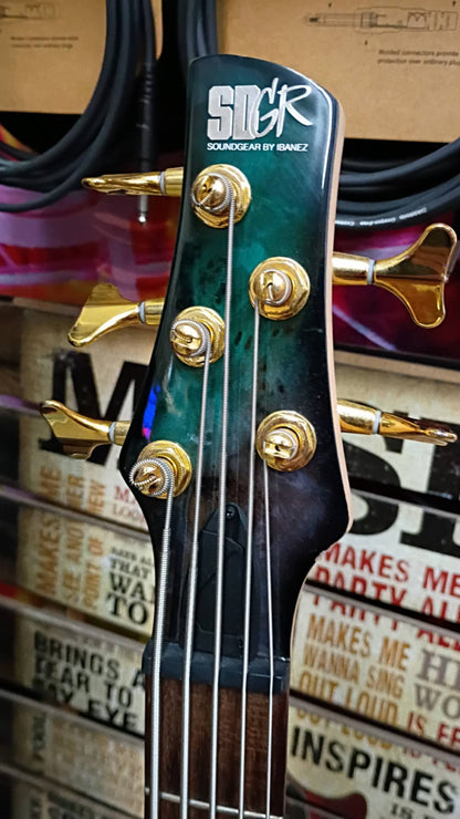 🌊🔥 Ibanez SR405EPBDX – Tropical Seafloor Burst (Super Clean, Possibly Rare)