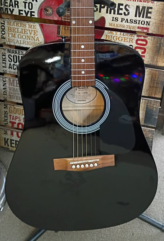 Fender FA-115 Dreadnought Acoustic Guitar • Fresh Setup • Ready to Play