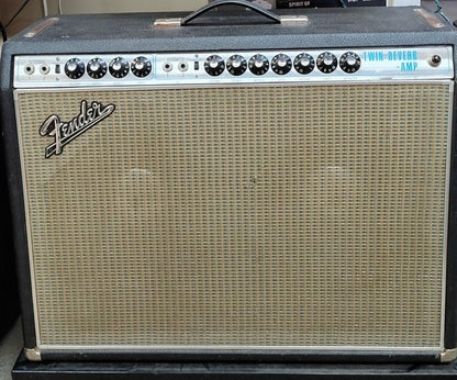 1968 Fender Twin Reverb “Drip-Edge” — Blackface Soul in Silverface Clothing