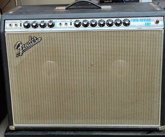 1968 Fender Twin Reverb “Drip-Edge” — Blackface Soul in Silverface Clothing