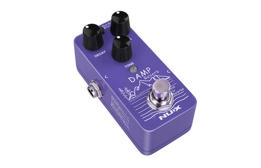 NUX Damp Reverb Pedal with Plate, Spring, and Hall