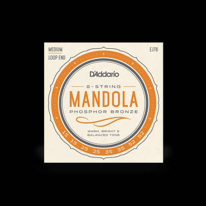D'Addario 8-string 15-52 Mandola Set EJ76