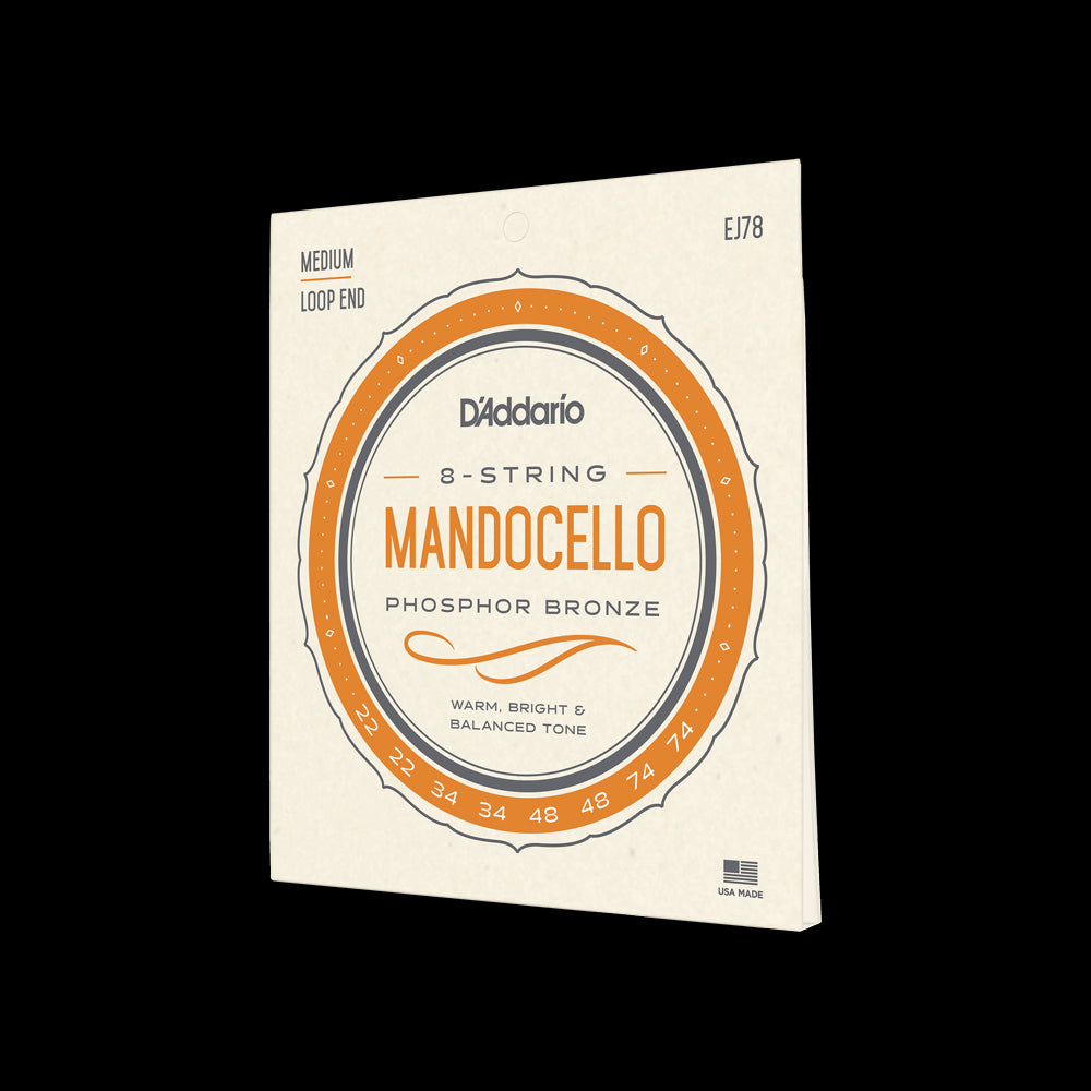 D'Addario 22-74 Mandocello Set EJ78