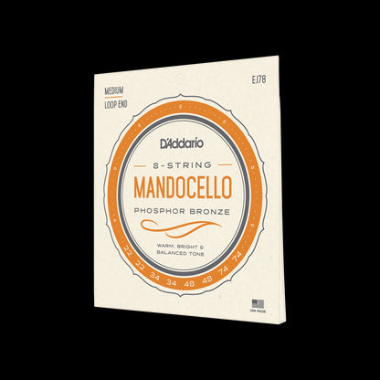 D'Addario 22-74 Mandocello Set EJ78