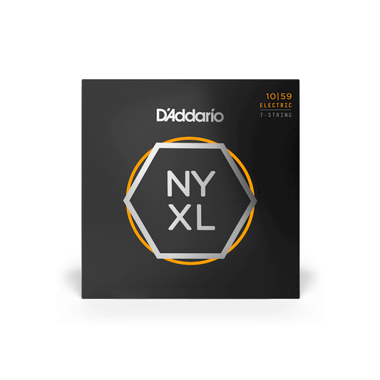 D'Addario NYXL 1059 10-59 Regular Light 7-String Electric Guitar Strings