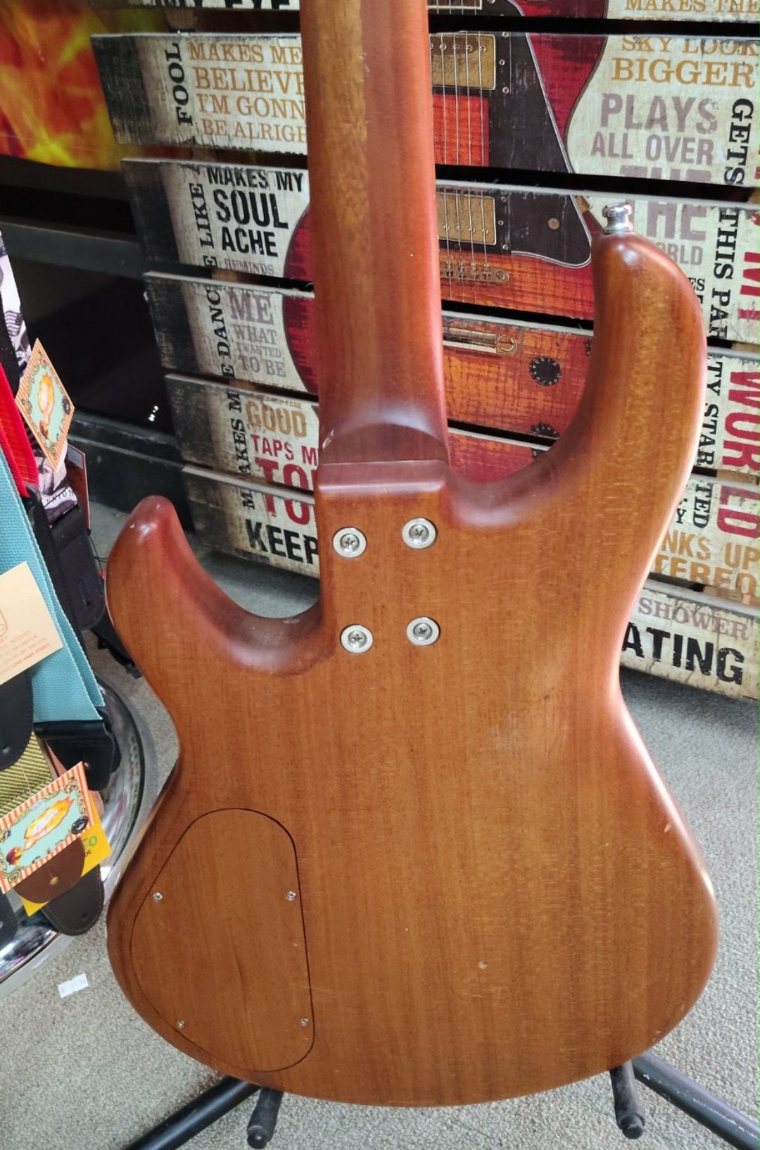 The Voodoo Master - Custom Made - One-Of-A-Kind - NOLA Bass w/EMG Pickups