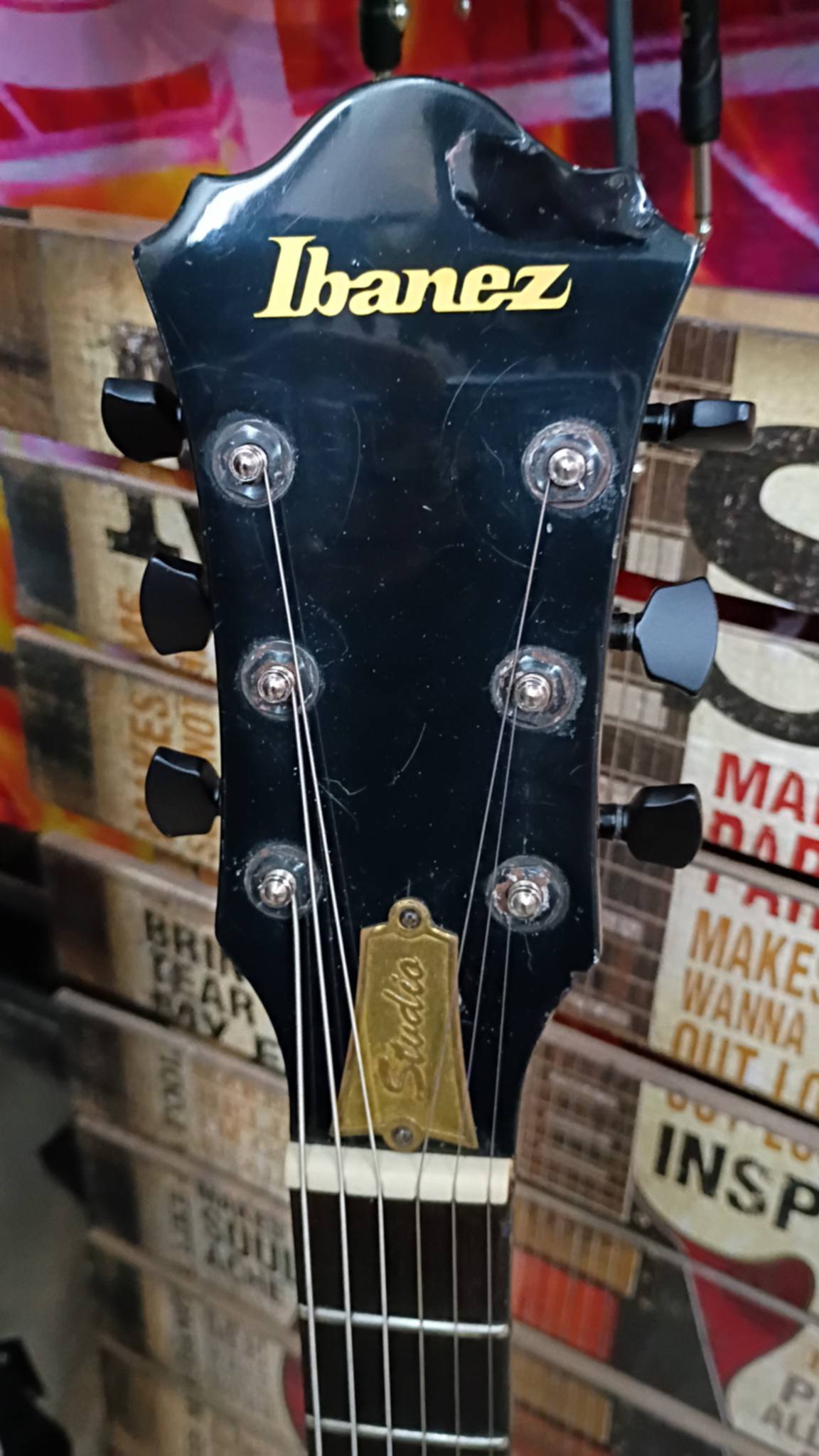 1980 Ibanez Studio MIJ – Vintage FujiGen Build w/ V-2 & DiMarzio Pickup – Fresh Refret