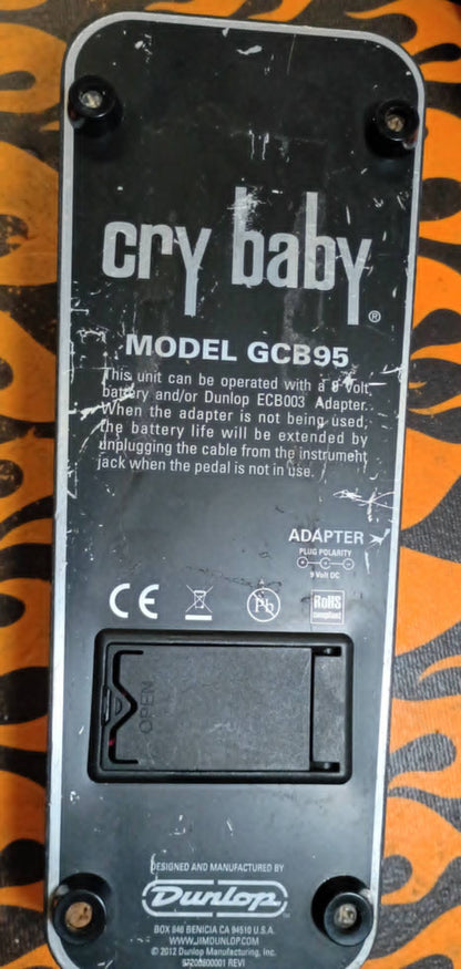 🎸 Dunlop Cry Baby GCB95 Wah Pedal – Because Subtlety Is Overrated