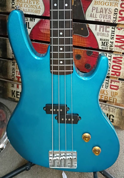 Washburn XB-100 Bass – Metallic Blue – Ready to Rock