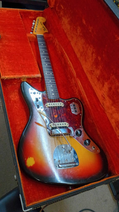1965 Fender Jaguar • Sunburst • 100% Original • Original Hard Shell Case