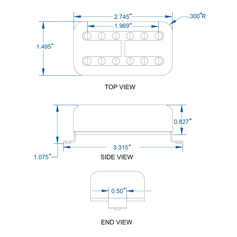 Lollartron Humbucker Set – Filter'Tron Soul, Humbucker Size