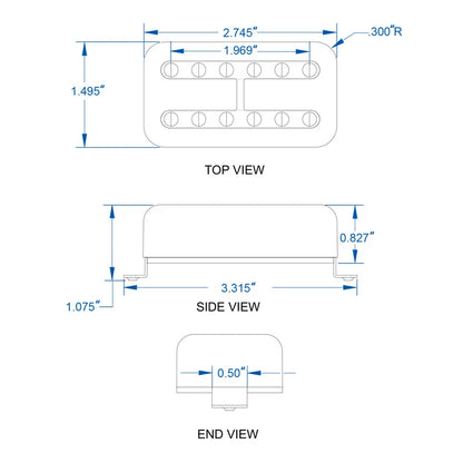 Lollartron Humbucker Set – Filter'Tron Soul, Humbucker Size