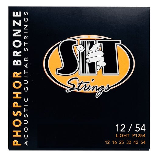 SIT Phosphor Bronze Acoustic Guitar Strings Light 12-54