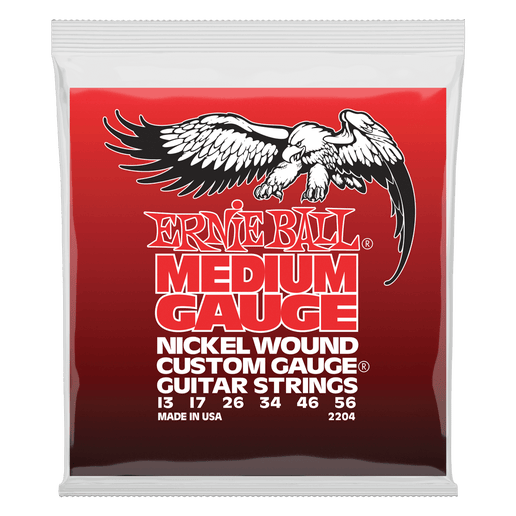 Ernie Ball Medium Gauge Nickel Wound 13-56 (wound 3rd)