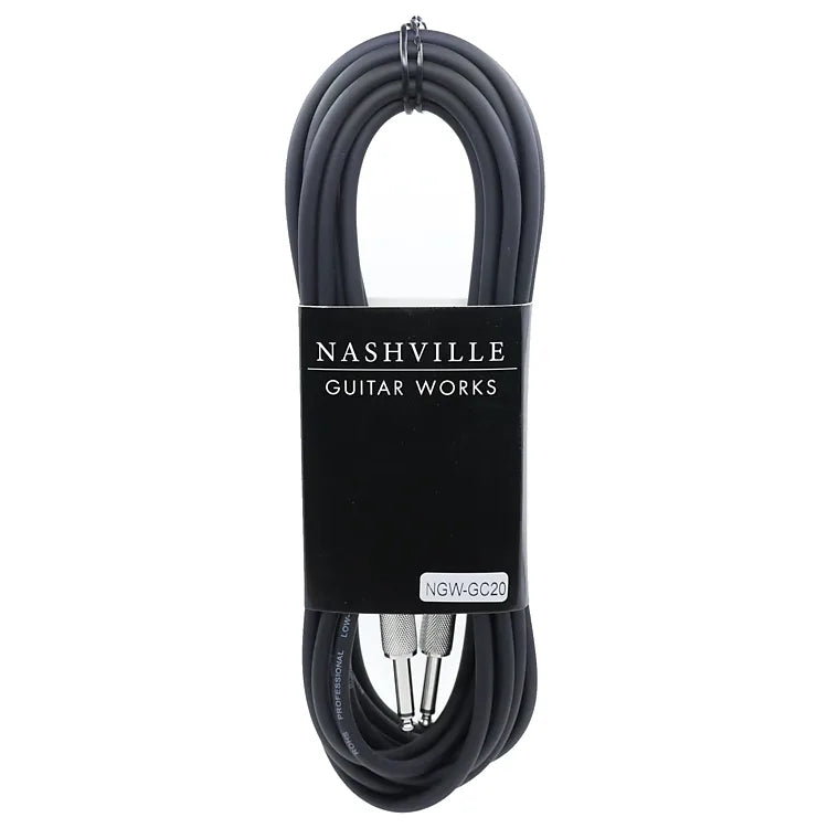 Nashville Guitar Works 20' Premium Instrument Cable - 20’