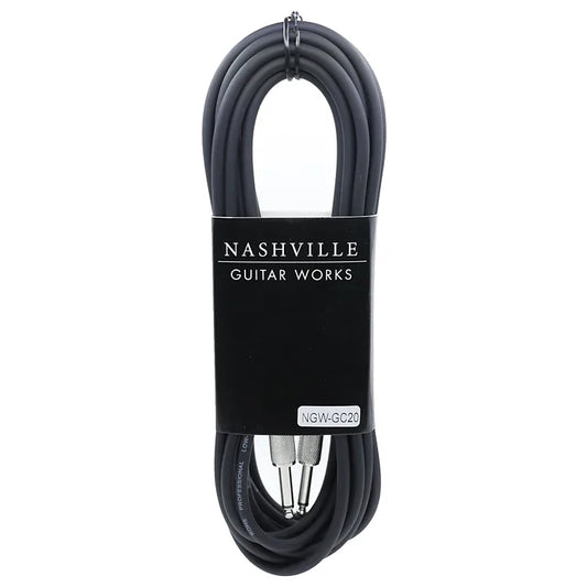 Nashville Guitar Works 20' Premium Instrument Cable - 20’